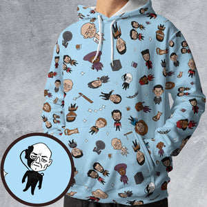 All-over Print Hoodie - 5TMQRHT4 -  - 1