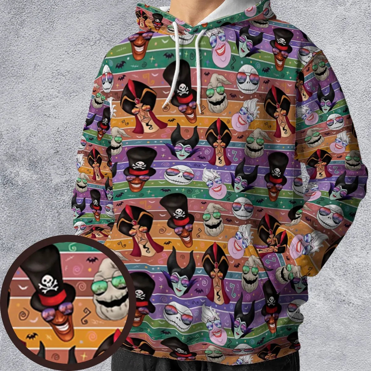 Chillin' like a Villain Summer Vibes All-over Print Hoodie
