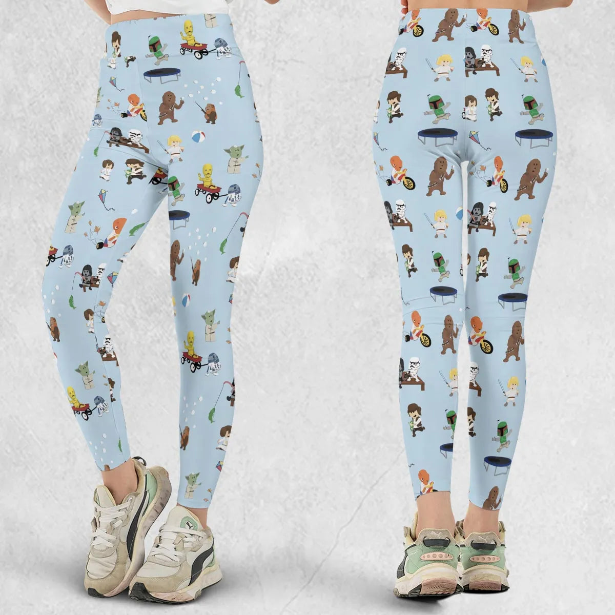 Go Fishing with Star Wars Characters Legging