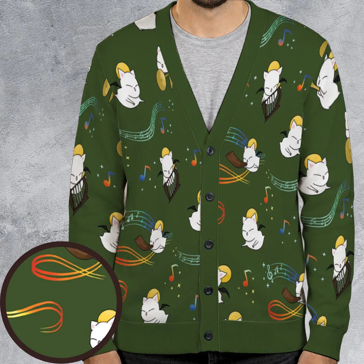 Moggle Music Final Fantasy Cardigan