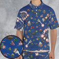 SD Gundam Battle AOP Men/Women Polo Shirt