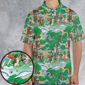 Bear and Friends Winnie the Pooh AOP Men/Women Polo Shirt