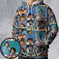 All-over Print Hoodie - KFDJ5TE4 -  - 1