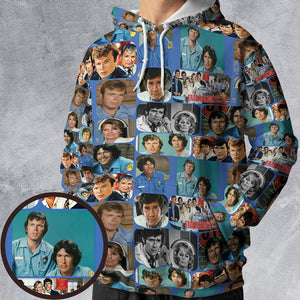 All-over Print Hoodie - KFDJ5TE4 -  - 1