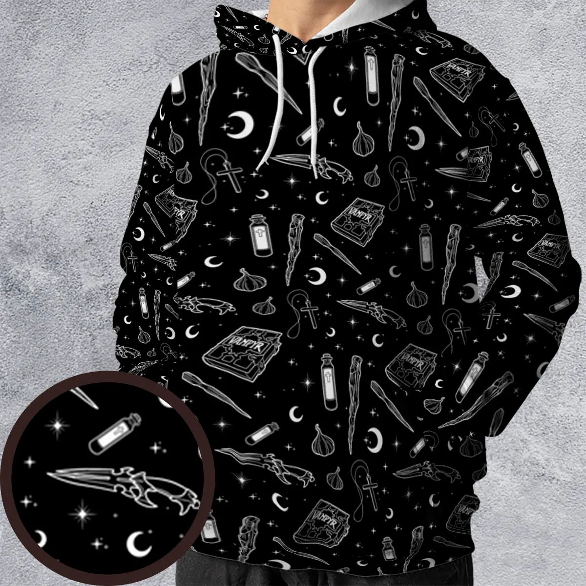 Buffy The Vampire Slayer Items Pattern All-over Print Hoodie