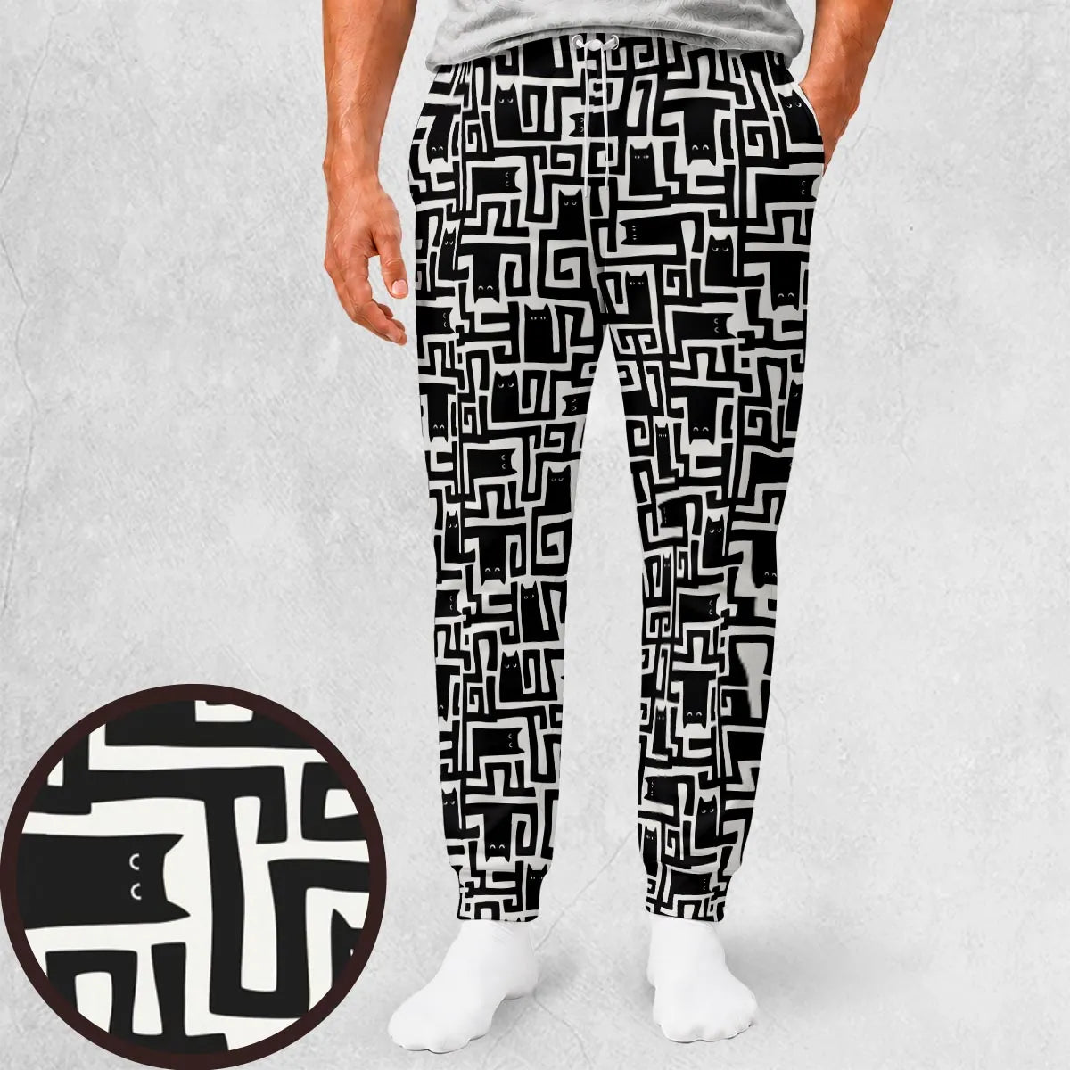 Cat Maze Sweatpants