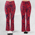Gundam Camo Magenta Gundam Flare Leggings