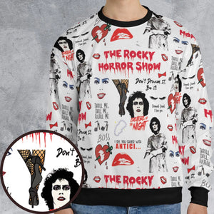 The Rocky Horror Picture Show Pattern All-over Print Sweatshirt