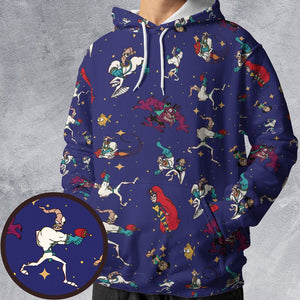All-over Print Hoodie - 86Y27ABM -  - 1