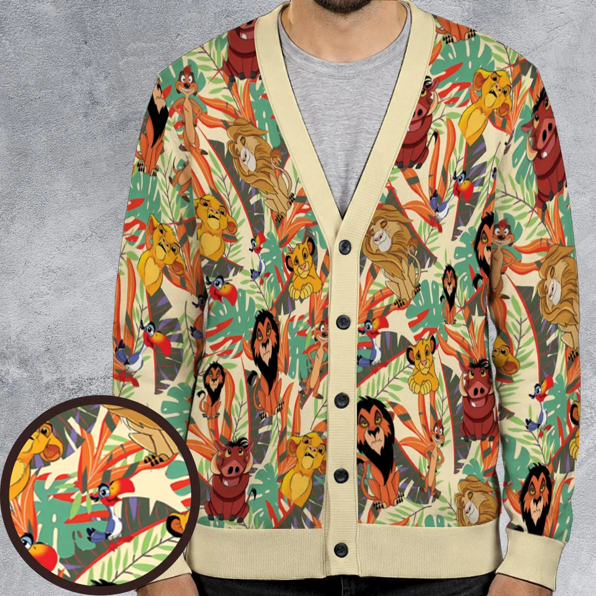 The Lion Kingdom Cardigan