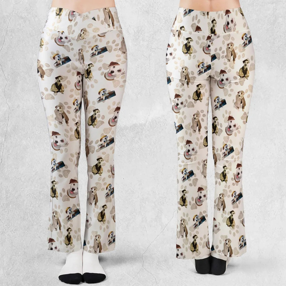 Bookish Wardrobe Wishbone Flare Leggings