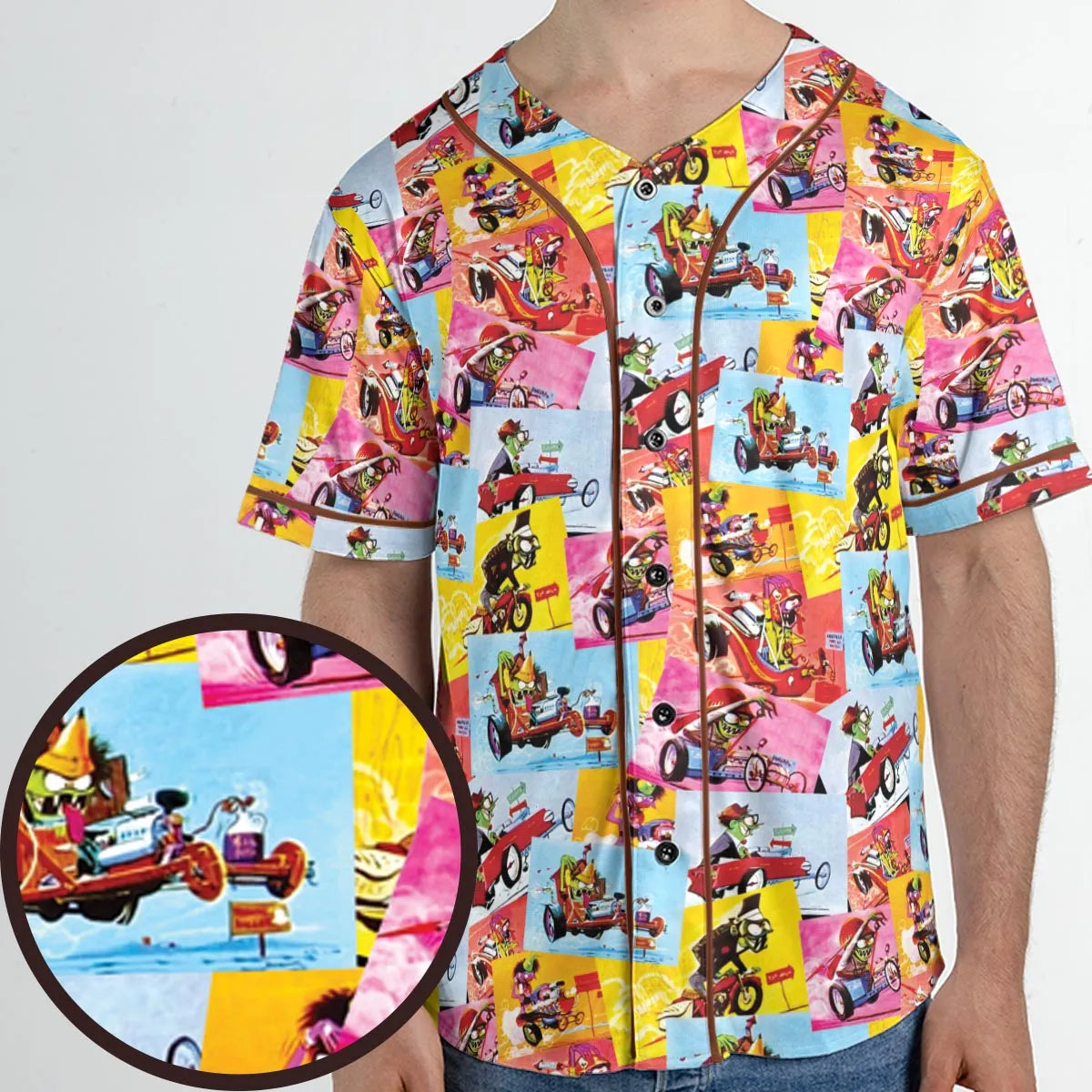 The Sounds Of The Weird-Ohs Unisex Baseball Jersey