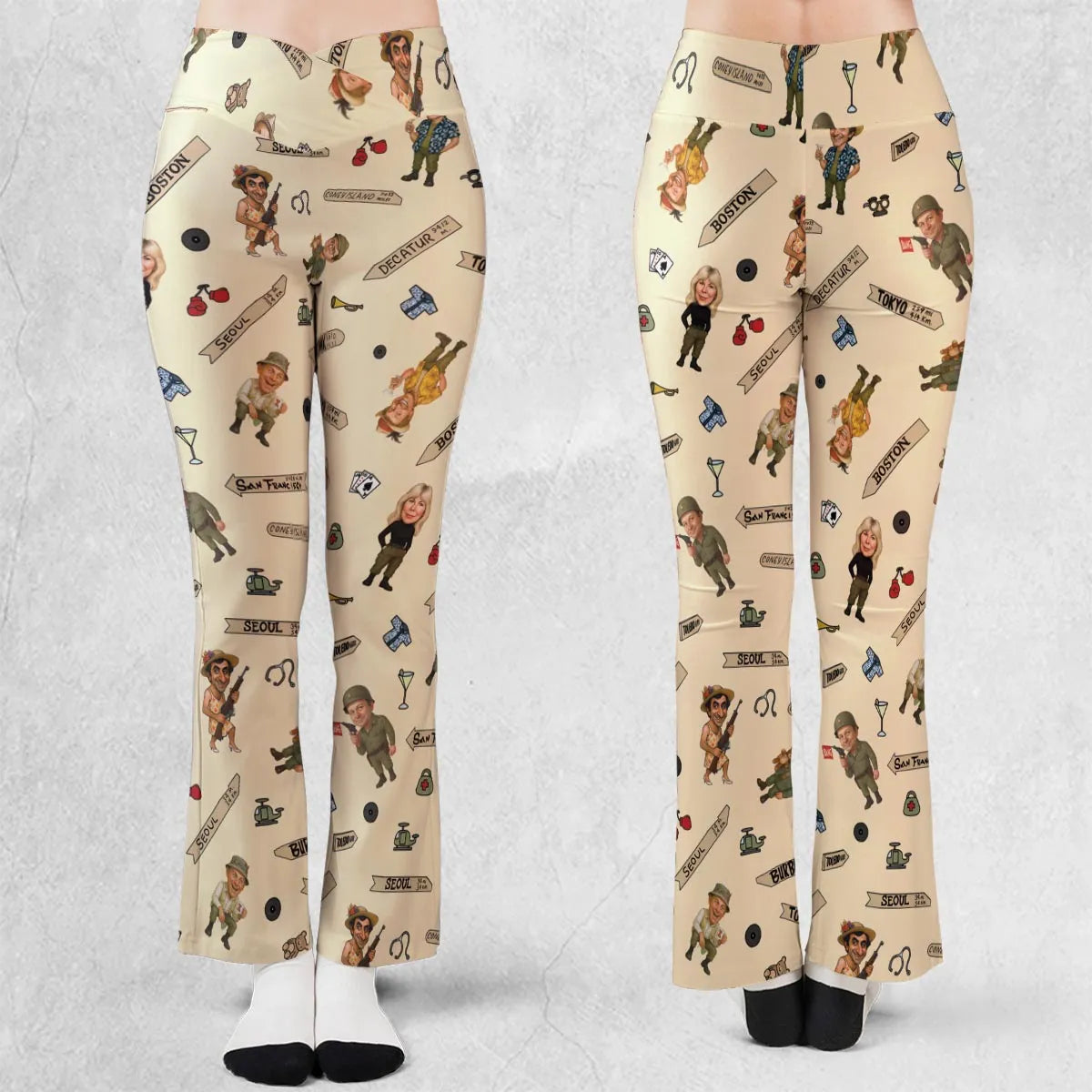 Best Care Anywhere in Korea M*A*S*H Flare Leggings