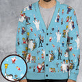 Cast Frosty The Snowman Cardigan