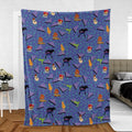 90's Styled Goofy Movie Fleece Blanket