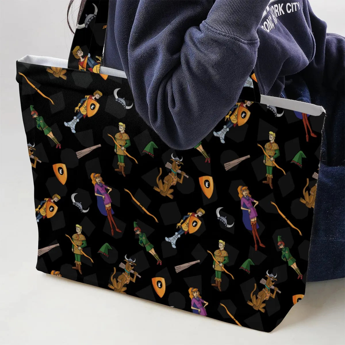 Dungeons & Mysteries Large Tote Bag