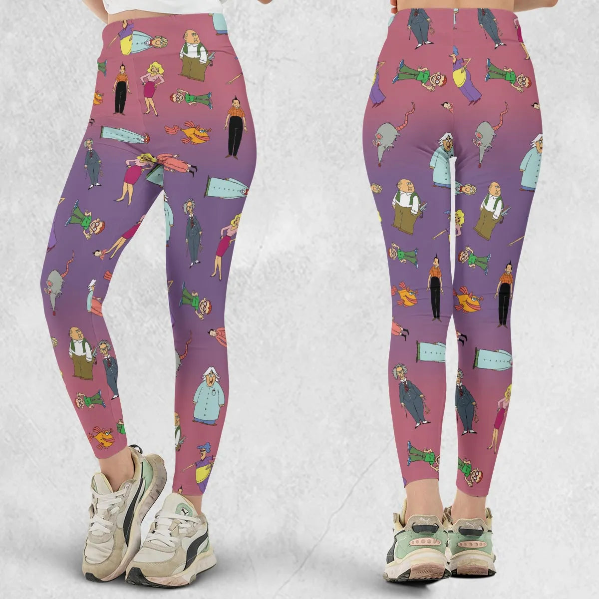 The Completely Mental Misadventures of Ed Grimley Characters Legging
