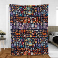 Mario Colors Super Mario Fleece Blanket