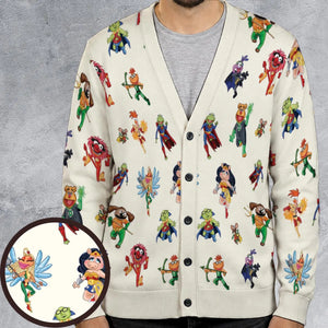 Super Muppet The Muppet Show and DC Universe Cardigan