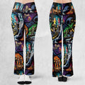 Goonies 80s Pixel Art Flare Leggings