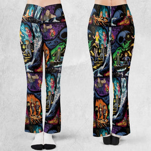 Goonies 80s Pixel Art Flare Leggings