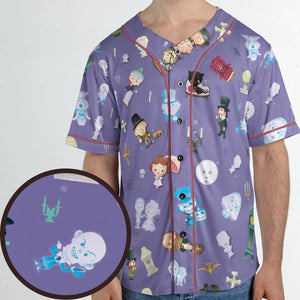 Ghoul Chic Haunted Mansion Unisex Baseball Jersey