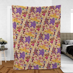 The McDonald's Gang Fleece Blanket