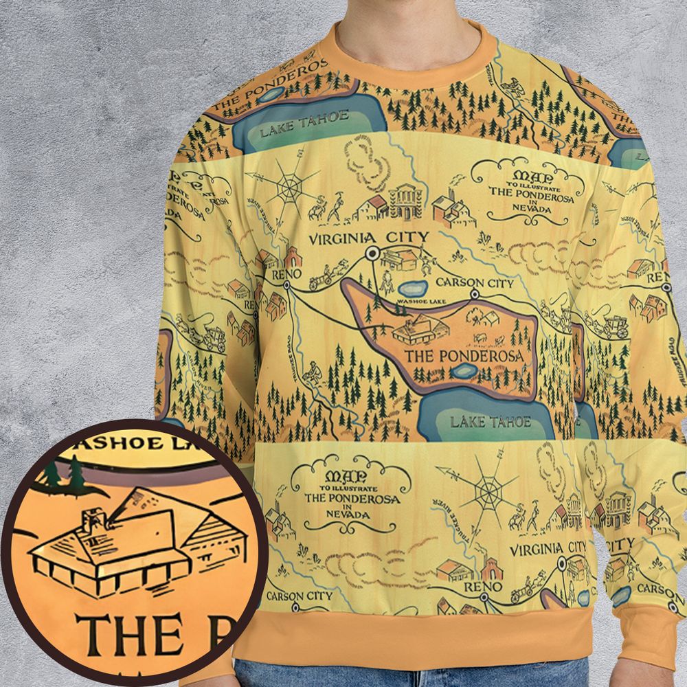 Map of The Ponderosa -  - 1