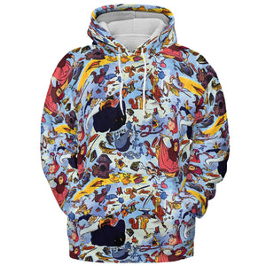 King Arthur Sword And The Stone All-over Print Hoodie