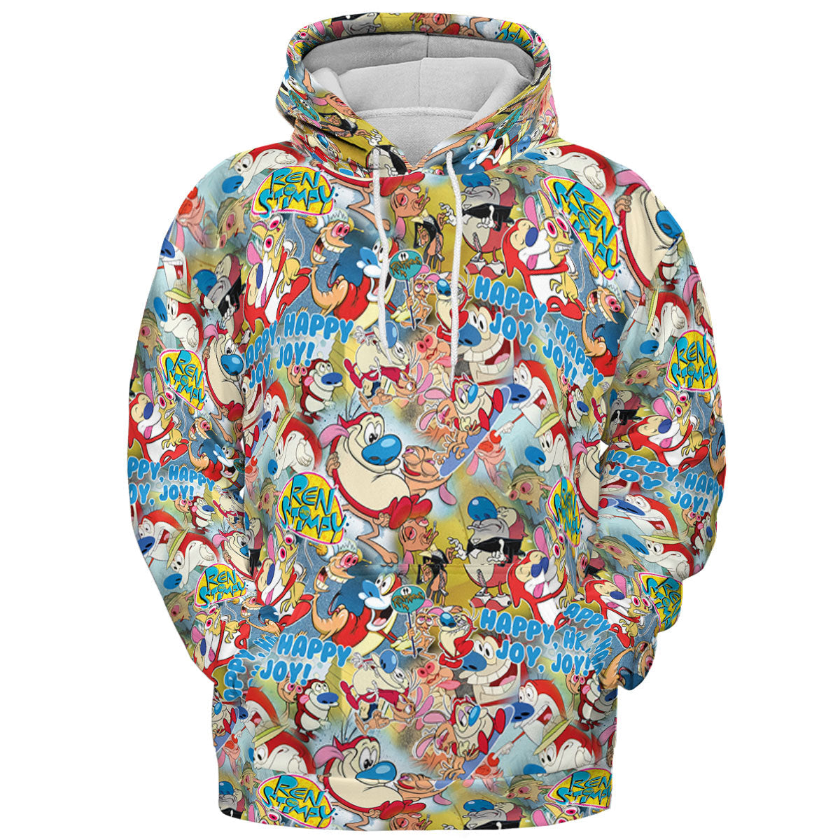 The Ren and Stimpy Show All-over Print Hoodie