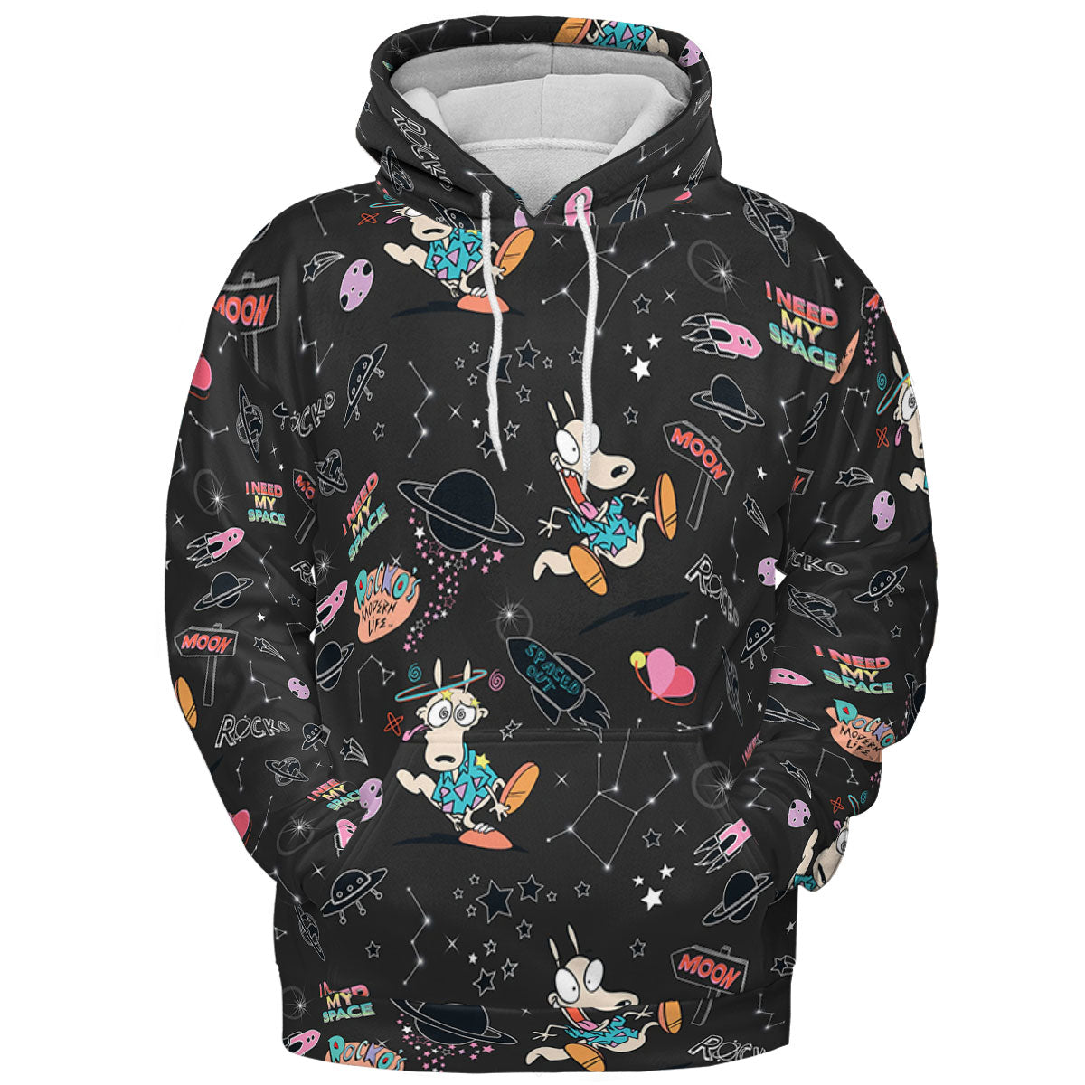 Rocko Space Out Rocko's Modern Life All-over Print Hoodie