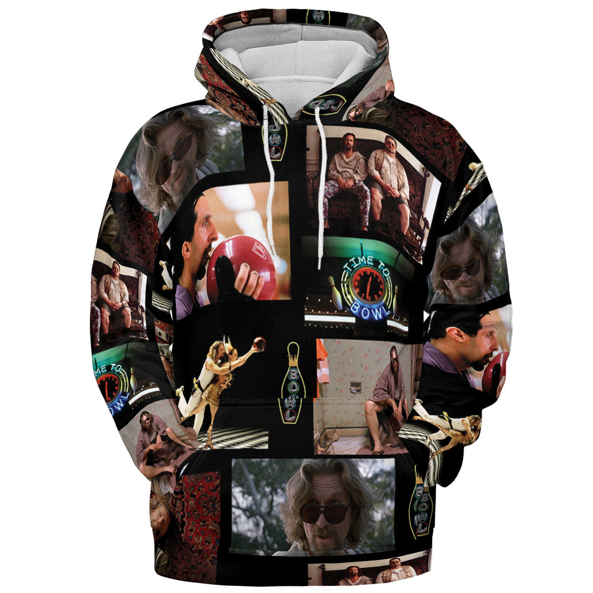 The Big Lebowski Famous Scenes All-over Print Hoodie