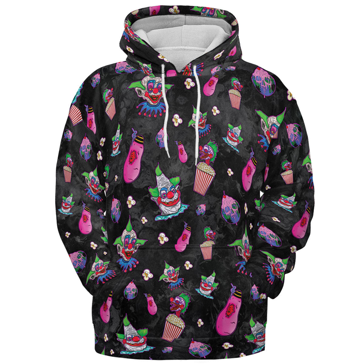 Space Horror Movie Killer Klowns Outer All-over Print Hoodie