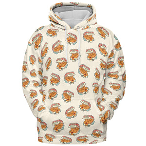 Kitten Nuggets Pattern All-over Print Hoodie