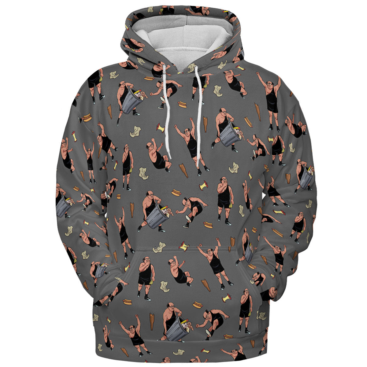 The Trashman It's Always Sunny in Philadelphia All-over Print Hoodie