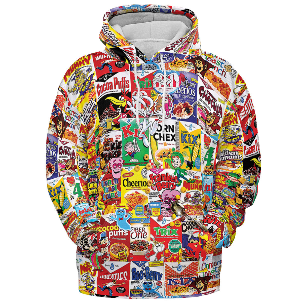 Popular Cereal Boxes All-over Print Hoodie