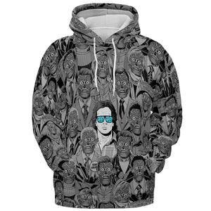 Obey Consume They Live All-over Print Hoodie
