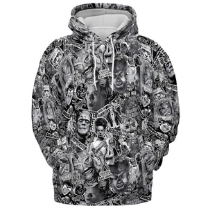 The Monsters Universal Classic Monsters All-over Print Hoodie