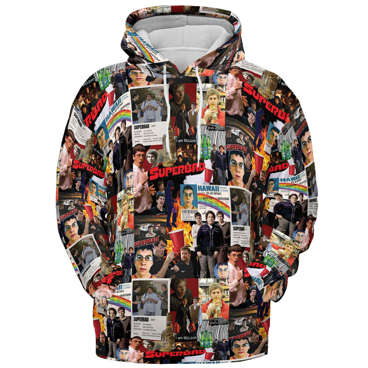 Seth Evan McLovin Superbad All-over Print Hoodie