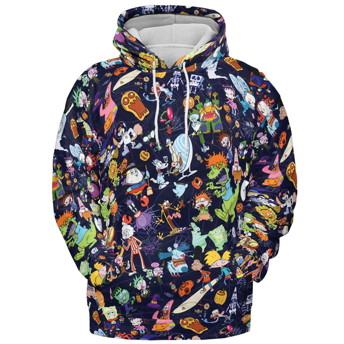 Nickelodeon Halloween Party All-over Print Hoodie