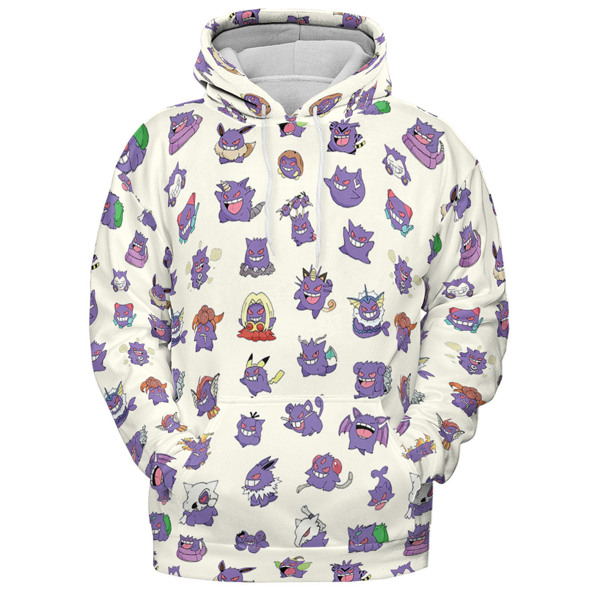 Gengar Cosplay Pokemon All-over Print Hoodie