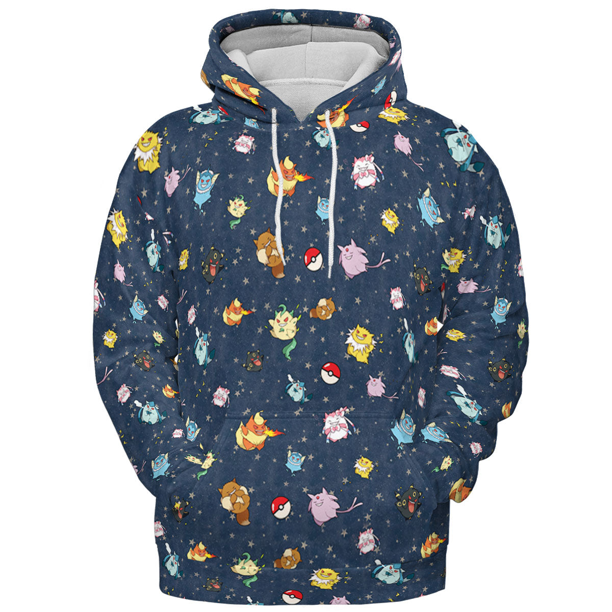 Gengar as Eevee The Eeveelutions Pokemon All-over Print Hoodie