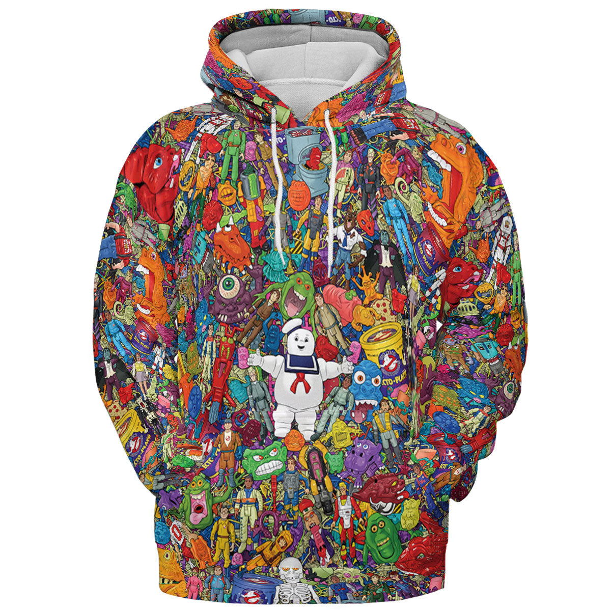 Ghostbusters Toybox All-over Print Hoodie
