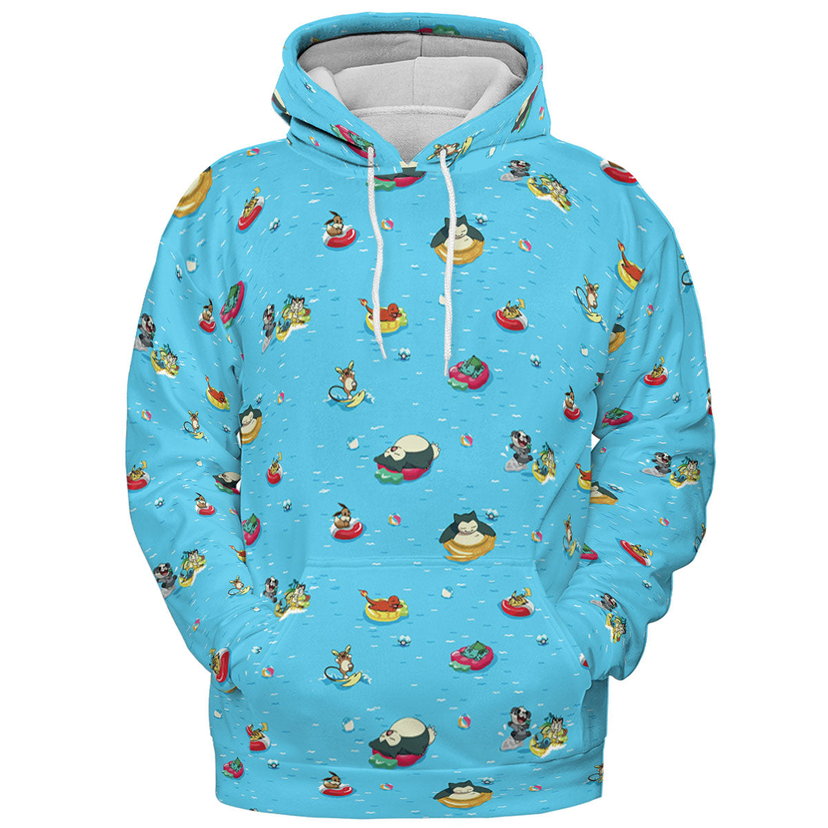 Pokemon Sunny Days Sea Swim All-over Print Hoodie