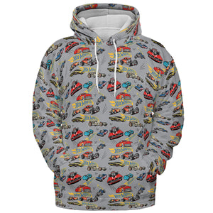 Hot Wheels Classic Car All-over Print Hoodie