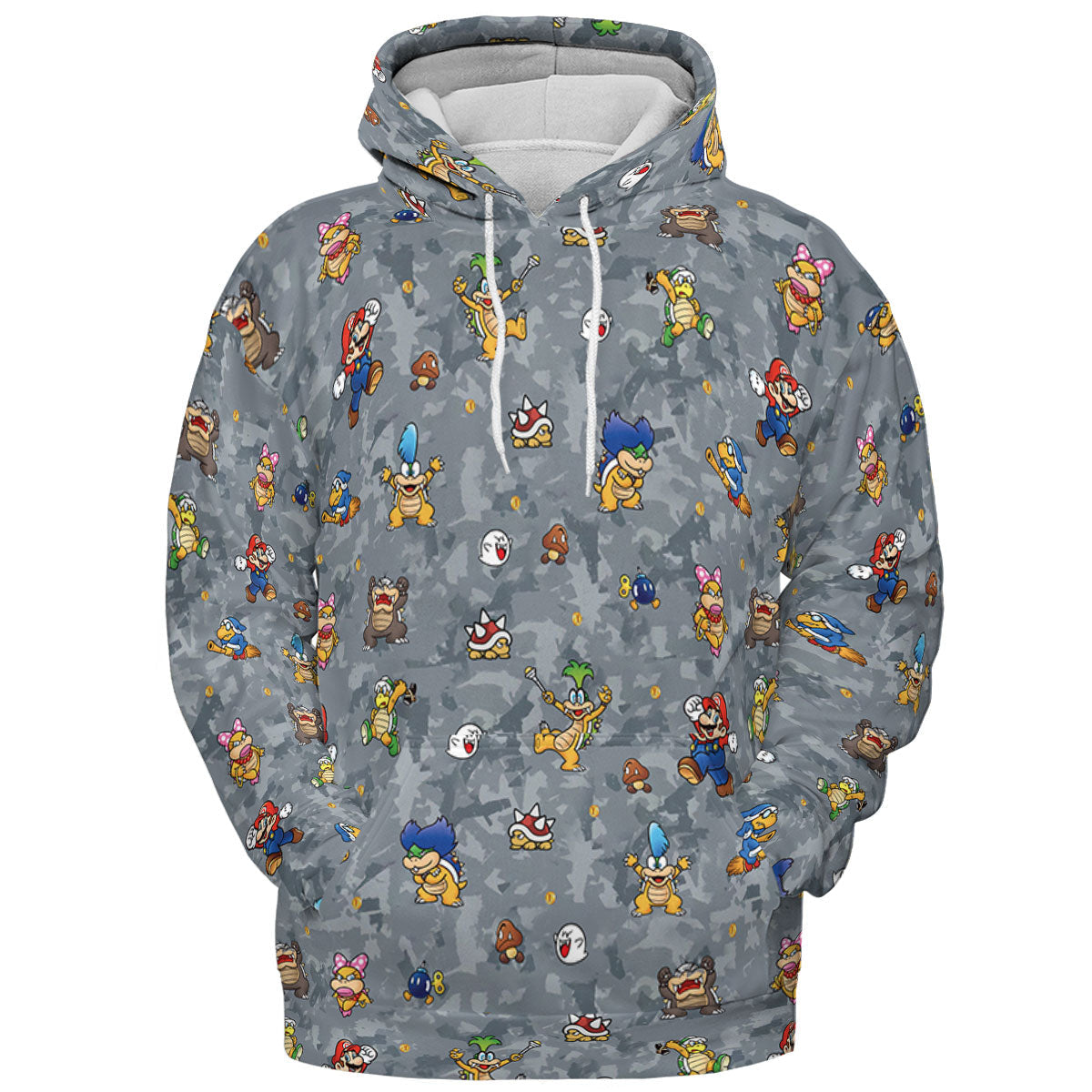 Super Mario Nintendo Video Game All-over Print Hoodie
