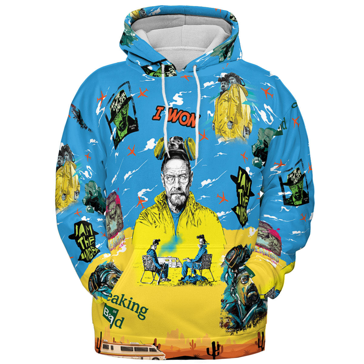 Cooking Meth Breaking Bad All-over Print Hoodie