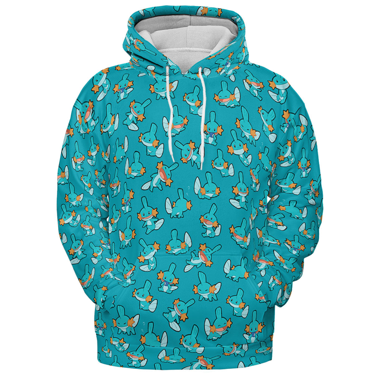 Cute Mudkips Pokemon All-over Print Hoodie