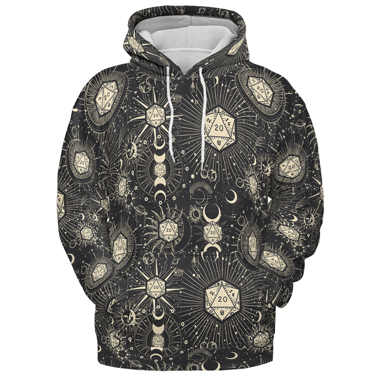 Diceyverse Dice RPG DND All-over Print Hoodie