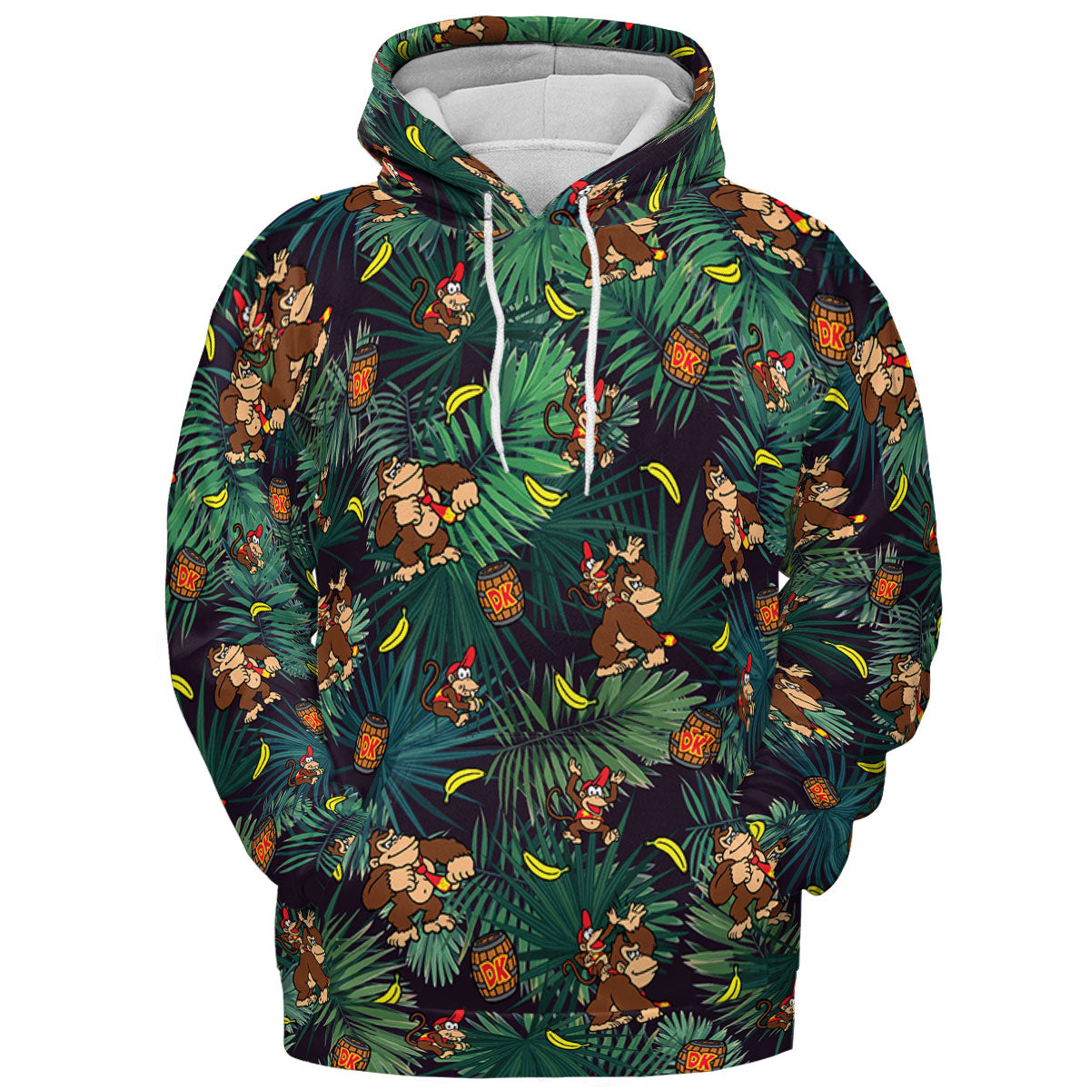 Donkey Kong Nintendo Video Games All-over Print Hoodie